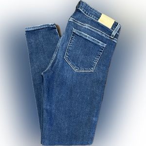 Paige Ultra Skinny Deconstructed Jean, Size 29